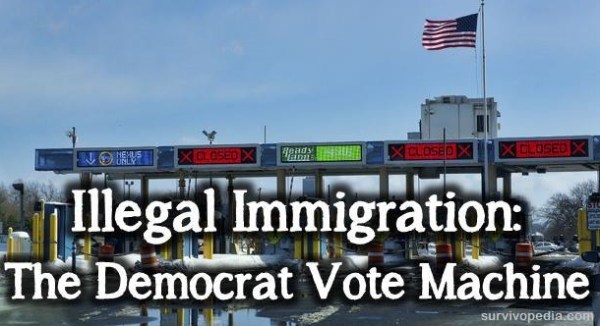 illegal immigration democrat vote machine