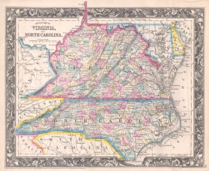 North Carolina and Virginia before the Civil War