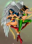 Wonder Woman and Hawkgirl