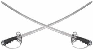 crossed sabres