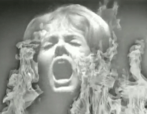 Laura dying in flames