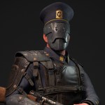 Steampunk Fool Killer cop