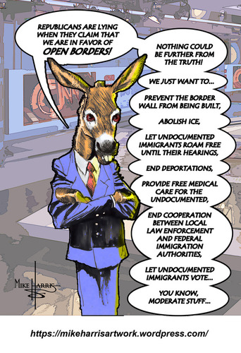 Democrats open borders