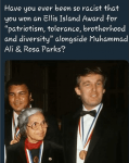 Trump, Rosa Parks and Ali