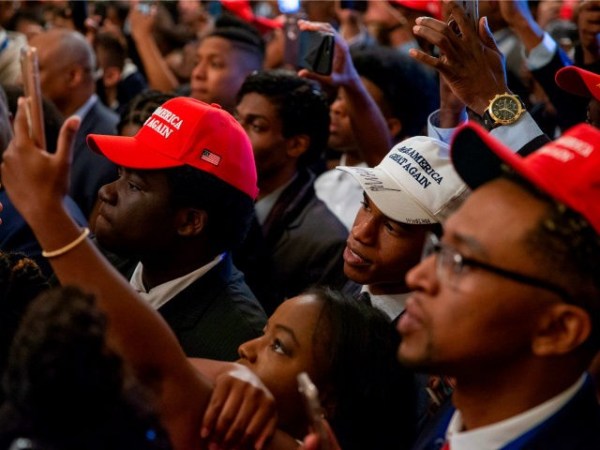 Trump black supporters even more