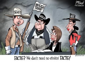 Pelosi and posse and no stinkin badges joke