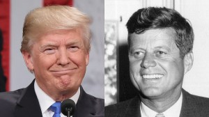 Trump and JFK pic