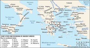 Greece and their western colonies