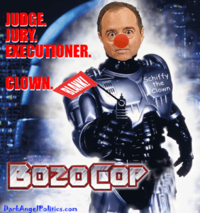 Schiff as bozocop