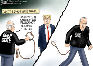 Trump resisting the Deep State