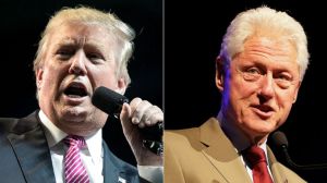 Trump and Bill Clinton