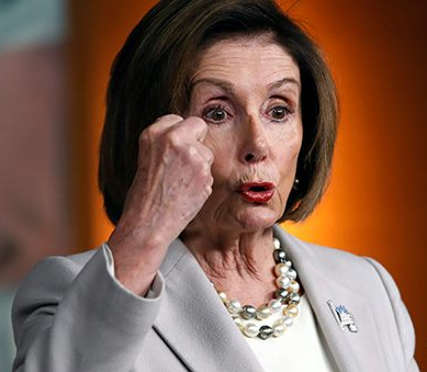 Crazed Nancy Pelosi