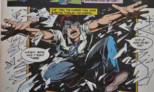 Masked Man in the bank robbery