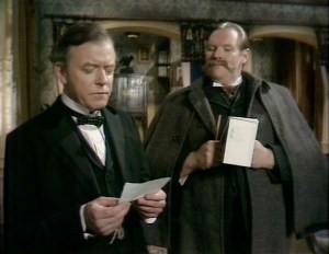 Martin Hewitt with Inspector