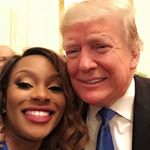 Melissa Tate and Trump