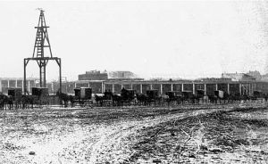 Las Vegas NM Plaza Windmill