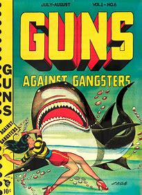 Gunmistress and shark