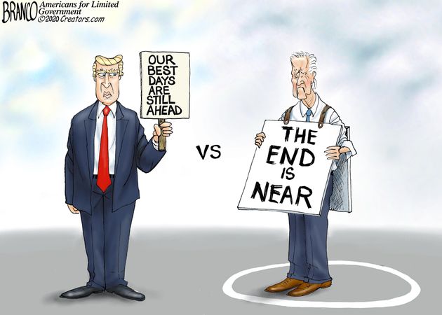 biden defeated and old