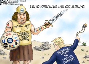 trump vs goliath