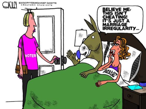 vote fraud cartoon