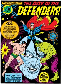 Marvel feature 1 splash page