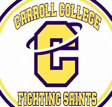 Carroll College fighting saints logo