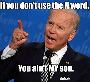 biden n word