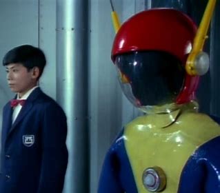 Hikaru and the rocket suit