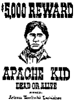 apache kid wanted poster