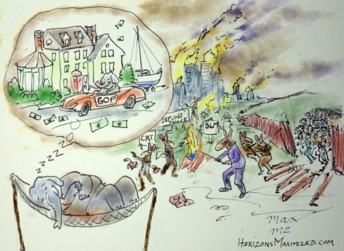 democrats and republicans cartoon