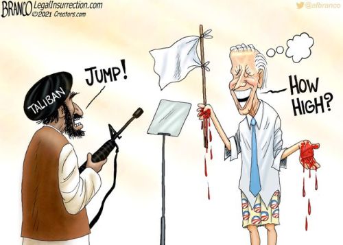 biden and taliban jump