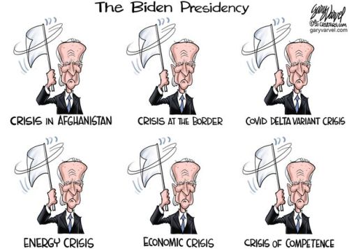 biden white flags