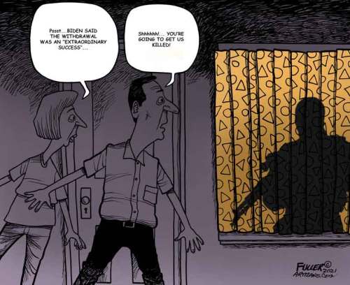 biden afghanistan cartoon