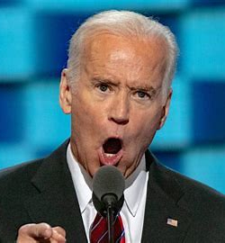 biden blustering like a fool