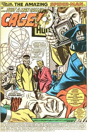 spider man 123 splash page