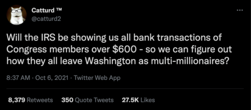 transactions on congress members