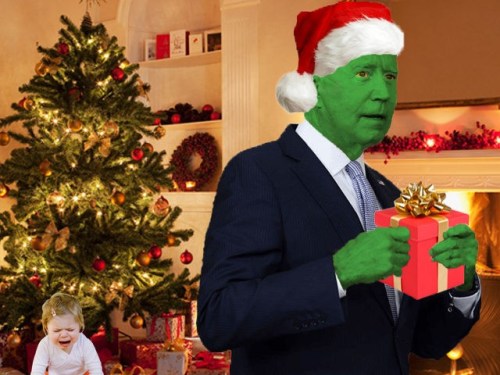 biden steals Christmas