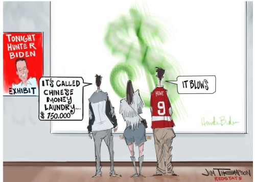 biden hunter funneling bribe money