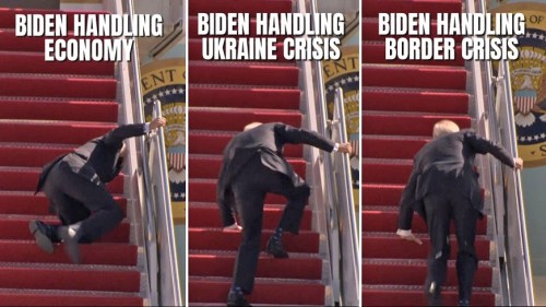 biden falling