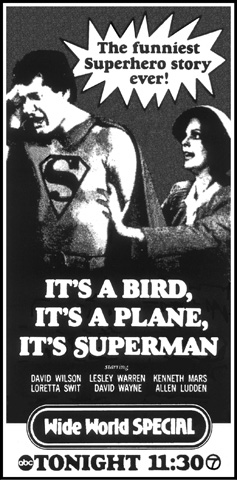 superman musical tv ad