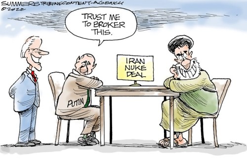 biden letting Putin participate in the talks with Iran