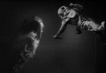 loch monster and diver