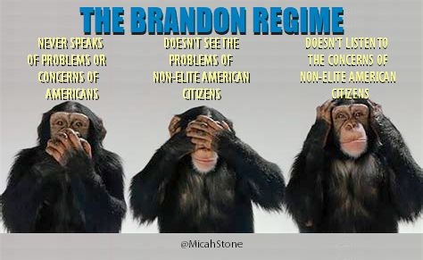 biden brandon regime pic monkeys