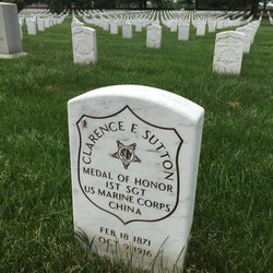 Clarence Sutton tombstone