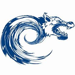 southern maine college seawolves logo