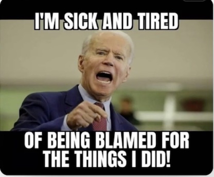Biden sick and tired