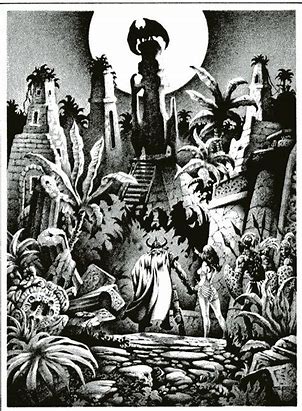 con and belit see the beast