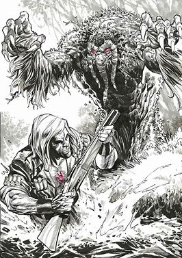 Bloodstone Man Thing by Staz