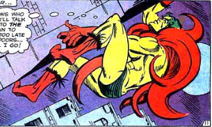 creeper crawling up side of bldg