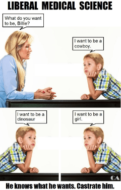 democrats pushing sex changes